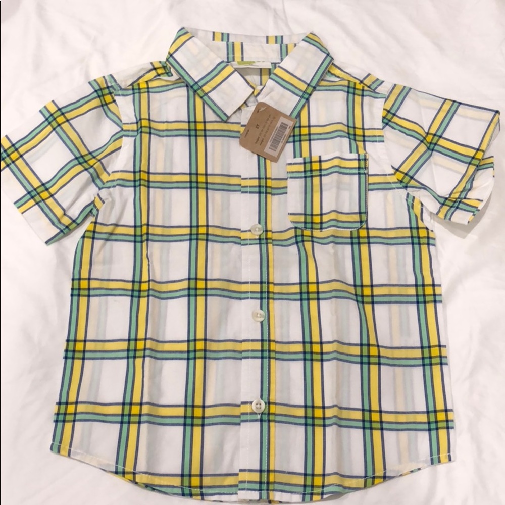 Brand new Crazy 8 plaid shirt